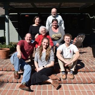 family portrait of elizabeth brinkam 