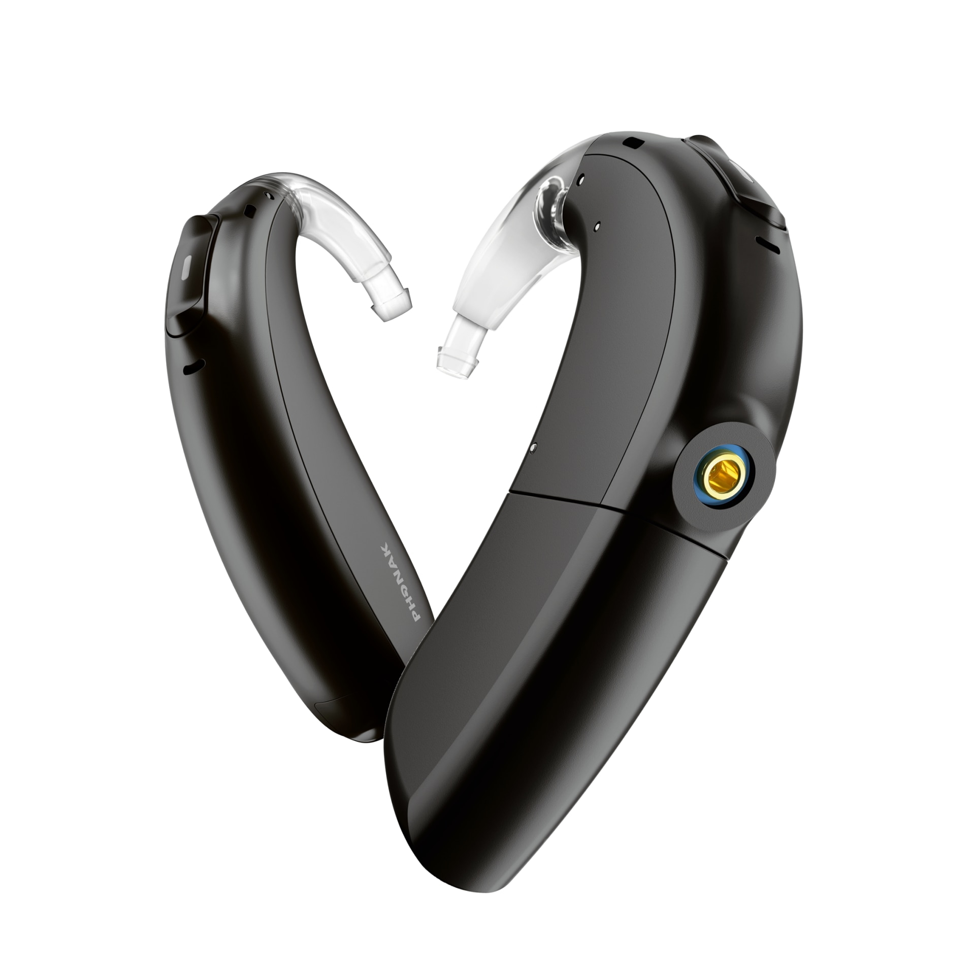 marvel ci with phonak bimodal product in velvet black