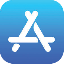 This image displays the icon for the App Store