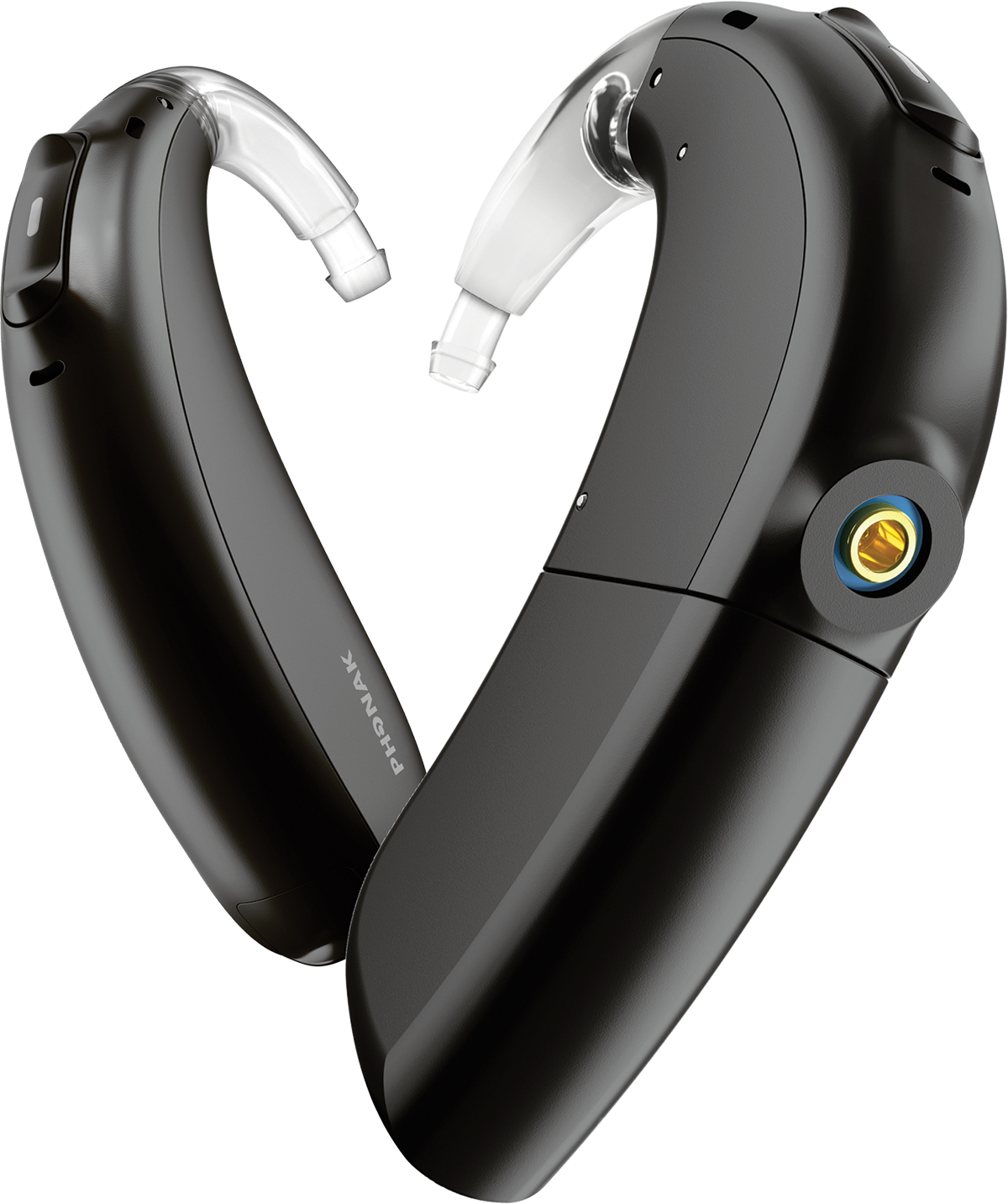 marvel ci with phonak bimodal product in velvet black