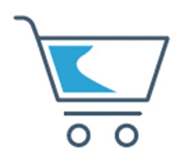 Icon of a shopping cart