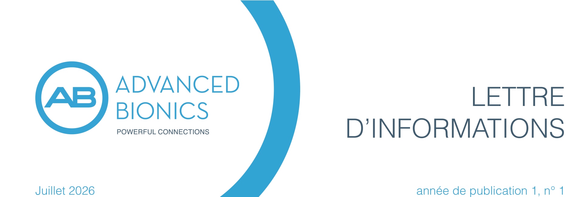 Advanced Bionics lettre d'information - Juillet 2026