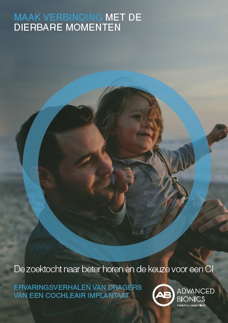 Brochure met ervaringsverhalen CI-dragers