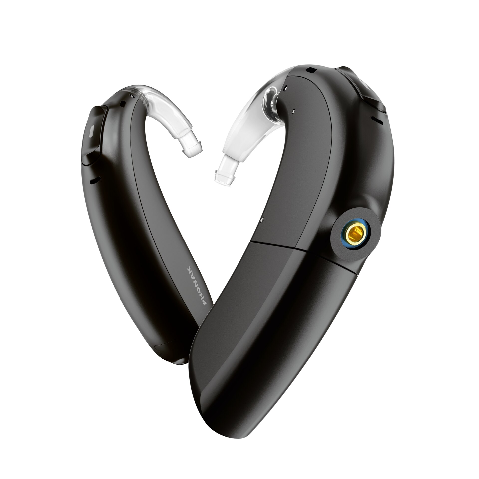 marvel ci with phonak bimodal product in velvet black