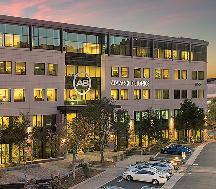 Advanced Bionics headquarters building in Valencia, CA