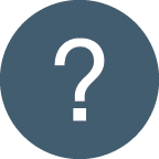 Icon with question mark