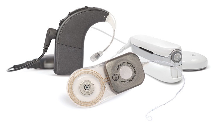 HiRes Ultra 3D cochleair implantaat met Naída CI en Neptune